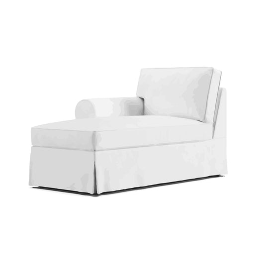 Ektorp Chaise with Left Arm Cover