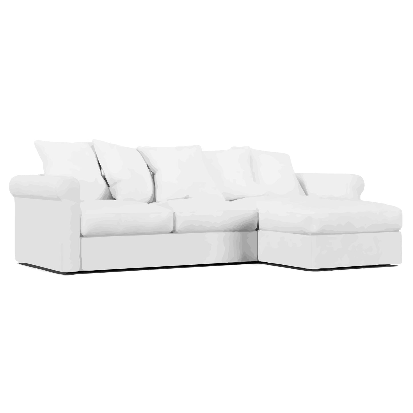 Gronlid 2 Seater Sofa with Chaise Cover
