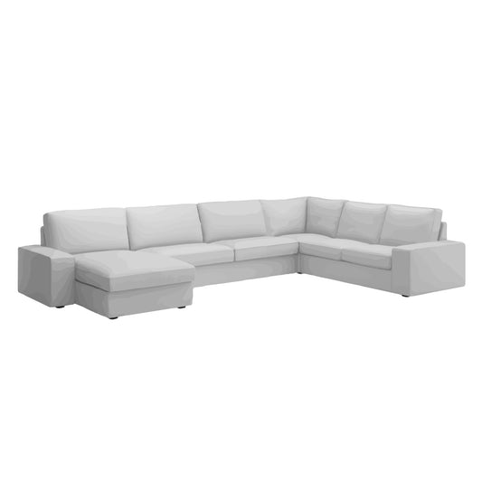 Kivik Corner 6 Seater Sofa with Chaise Cover