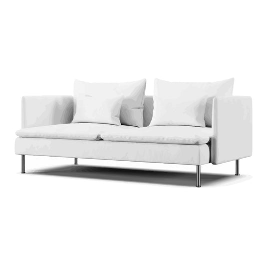 Soderhamn 3 Seater Sofa with Armrests Cover